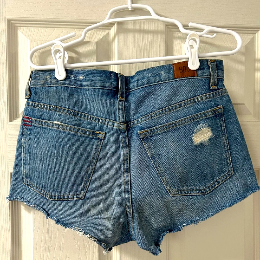 BDG ripped jean shorts